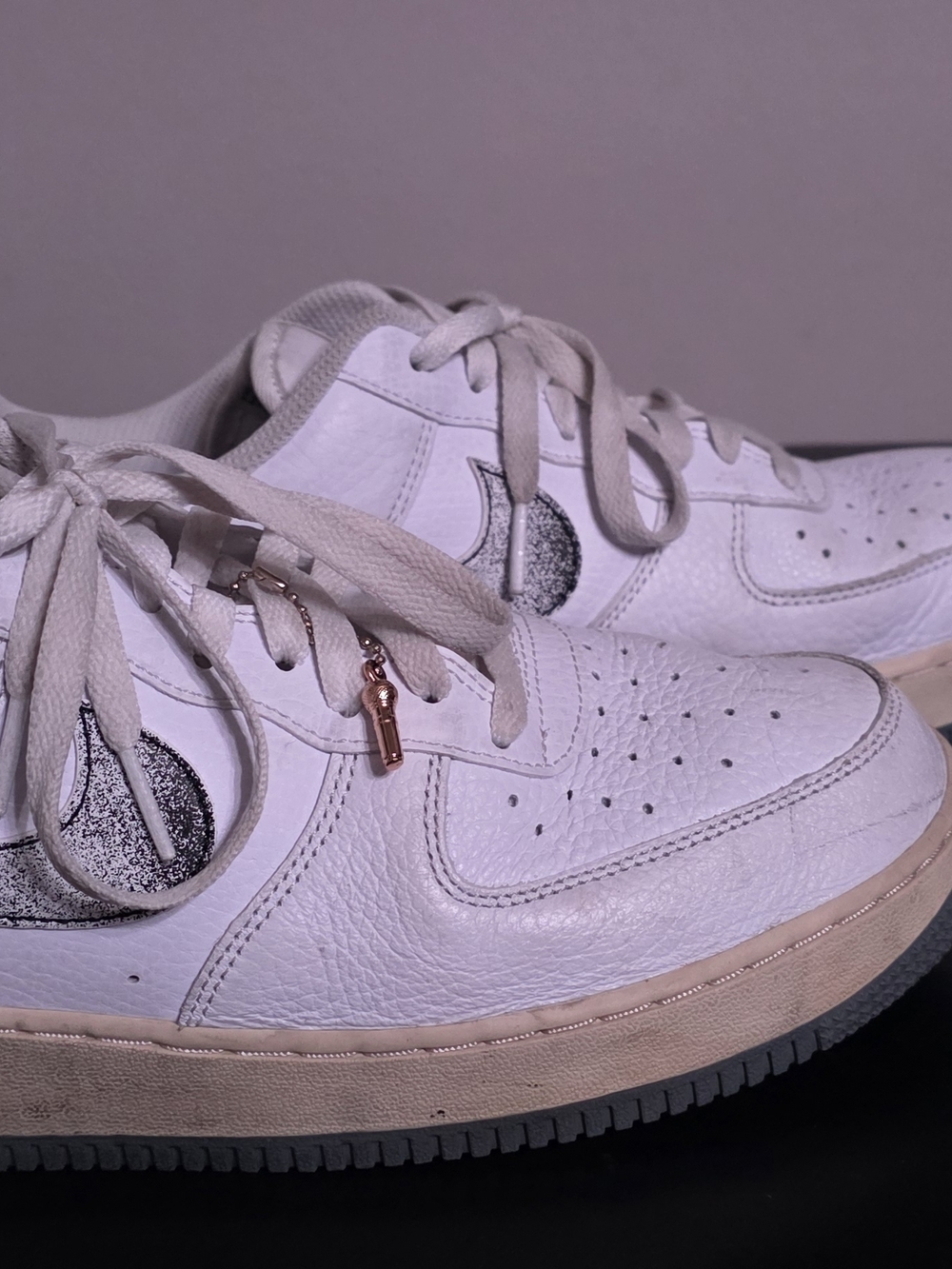 Nike Air Force 1 Low 50 Years Of Hip Hop Silver Swoosh Accent